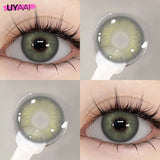 Colored Contacts Lenses Brown Natural Lenses Gray Colored Pupils Natural Look Green Contacts Lens Cosmetic Beauty Big Eyes