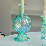 Floriddle Taper Candle Holders Glass Candlesticks for Home Decor Wedding Decoration Candle Holder Candle Stick Holder