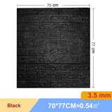 10 Pcs 3D Peel and Stick   Wall Stickers Home Decor Living Room Waterproof Foam Vinyl PVC 70X77CM Self Adhesive Panels Wallpaper