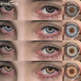 1pair Color Contact Lenses Gray Color Contacts for Eyes Fashion Blue Eye Lenses Yearly Green Eye Contacts Black Lenses
