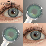 Fashion Color Contact Lenses 1 Pair Black Big Eyes Softlenses Colored Contact Lens eye Makeup Beautiful Pupils