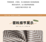Nordic Light Luxury Blanket Living Room Nap Sofa Cover Blanket Bedside Decor Travel Office Shawl Knitted Throw Blanket Camping