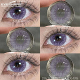 2Pcs Natural Color Contact Lenses for Eyes Korean Brown Lenses Beauty Fashion Gray Lense Blue Eye Lenses Pink Contacts