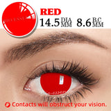 1 Pair Halloween Cosplay Contact Lenses Ai  Rubi Ruby Akuamarin Kana Cosplay Pink Lenses Purple Anime Lenses