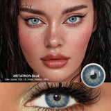 1Pair 0.00~-8.00 Myopia Colored Contact Lenses for Eyes Blue Eyes Lenses with Diopters Brown High Quality Eyes Contacts