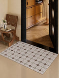 PVC Wire Ring Entry Door Mat Outdoor Cuttable Non-Slip Dirt Resistant Dust Removal Foot Mat Entrance Pebble Floor Carpet