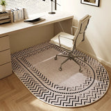 Non Slip Office Chair Mat for Hardwood Floor Bohemian Beige Desk Chair Mat Arch Rolling Chairs Mats for Office Home Decor