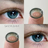14.2mm Natural Y2K Colored Contacts 2pcs 6 Months Glossy Shiny Eye Lenses Soft Makeup Lenses