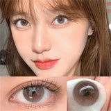 1pair Natural Gray Color Contact Lenses Cosmetic Softlens 14.2mm
