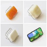 1Pcs Stainless Steel Laundry Soap Shelf Kitchen Dish Rack Household Draining Countertop Basin Soap Holder Bathroom Accessories