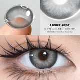 New Colored Contact Lenses for Eyes 1 Pair Fashion Blue Eyes Lenses Brown Contacts Green Lenses Yearly Gray Contacts