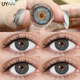 Color Contact Lenses Natural Contact Lens NEW Siri Series Makeup Colored Pupils Cosmetics Beauty Green Lenses Blue Pupils