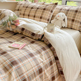 Cotton Bedding Set Fre Country Sle All Cotton Four Piece Dormi Quilt Cover Tee Piece Student Bedding Set
