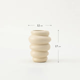 Ceramic Vase Matte Irregular Tabletop Flower Arrangement Device Hydroponic Vases Home Decoration