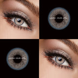 14.2mm Yearly Disposal Colored Contact Lenses Enlarging Effect Soft Lens For Daily Makeup Eye Contacts