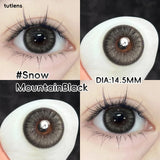 2PCS Tutlens  Mixed Color Cosmetic Contact Lenses, Half Year Wear, 0-800 Power Soft Lenses New Store Sale, 18+ Only