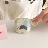 Cartoon Cute Black Cat Soft Silicone Shockproof Protection Case For Apple AirPods 1 2 3 4 Pro 2 3nd Generation Earphone Cover