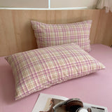 100 Cotton Pillowcase 2 PCS Colorful Stripe Pillow Case Bedding Black Pillow Cover Envelope Pillow Case Cover Nordic Sling