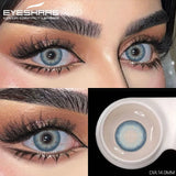 1 Pair Natural Colored Contact Lenses for Eyes Gray Eye Lens Fashion Blue Lenses Cosmetic Brown Eyes Contacts Yearly