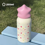 350ml Children's Thermal Water Bottle With Pattern,Double-layer Stainless Steel Drinkware,Gifts,MUG,Student's Sports THERMOS CUP