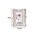 Leaf Picture Frames Room Aesthetics Modern Decor Photo Frame Figures Portrait Framed Art Desk Decoration Ornaments