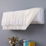 Bedroom Hanging Air Conditioner Cover Full Wrap Windshield Curtain Lace Design Universal Fit for Midea  Dustproof