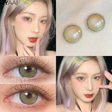 Color Contact Lenses for Eyes Korean Lens Blue Color Lens Brown Big Eye Contacts Lenses Pink Lenses Purple Lenses
