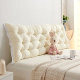 Ins Princess Wind Bedhead Cushions Soft Package Backrest Waist Protection Cushion Dormitory Anti Collision Wall Bedheads Cover