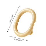 Nordic Style Vanity Mirror with Wave Frame INS Irregular Makeup Mirrors Table Desk Mirror for Bedroom Decorative Photoprops