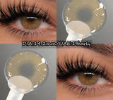 Natural Brown Lenses Eyes Colored Cosmetic Contact Lens Blue Gray Eye Lens Green Eyes Contacts Yearly  Beauty Pupils