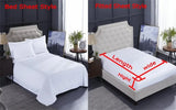 Rose Embroidery Bedding Set Silky Luxury Bedsheets Set Pillowcase Duvet Cover Bedclothes Skin-friendly Bed Linen Home Textiles