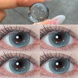 1Pair Korean Lenses Green Eyes Contact Lenses Blue Pupils for Eyes Style Green Natural Cosmetics Fast Shipping