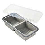 New High Quality Durable 2/3/4 Grid Lunchbox Compartmentalized Wheat Straw Lunch Box Dinnerware Portable Food Fruit Container