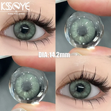 Color Contact Lenses 2Pcs New Product Cosplay Anime Purple Green Lenses Soft Lens