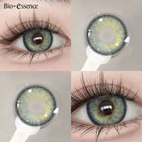 2pcs Natural Color Contact Lenses for Eyes Gray Lenses Colorcon Korean Lenses Yearly Beauty Brown Eye Contacts Lens