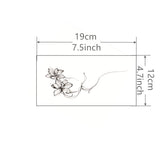 1 Sheet Flower Tattoo Sticker Waterproof Lasting Temporary Tattoo