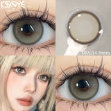 1 Pair New Product Color Contact Lenses Eyes Natural High Quality Brown Contacts Lens Korean Lenses