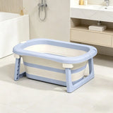 Foldable Baby Bathtub for baby Toddlers Space Saving Bath Tub Easy Storage Lightweight Portable Design Infant Baby Bath Supplies