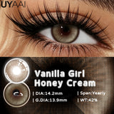 NEW Colored Contact Lenses Beauty Green Lens Red Lens Cosplay Baby Blue Lens Makeup Cosmetic Brown Natural Pupils Cosplay