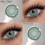 2pcs Natural Colored Contact Lenses for Eye Blue Pupils Colorcon Yearly Cosmetics Beauty Brown Contacts Fast Shipping