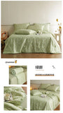 A-Class Double-Layer Soy Fiber Summer Quilt Air Conditioning Single Person Cool Thin Quilt Breathable for Student Home Textiles