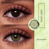 Natural Colored Contact Lenses for Eyes 1 Pair Green Lenses Fashion Makeup Lenses 42% Water Beauty Pupils