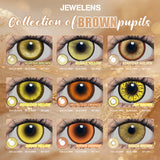 Brown Color Contact Korean Big Eyes Lens Cosplay Contacts Orange Eye Makeup High Quality Fast Shipping
