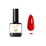 1-4Pcs Classic Red Gel Nail Polish Set Soak Off UV LED Glitter Nail Art DIY Kit for Professional & Home Use Popular Color