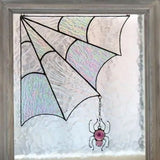 Spiderweb Door Topper Halloween Home Metal Spiderweb Door Top Decoration Spiderweb Bat Door Panel