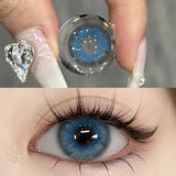 1Pair Brown Lenses Contact Lenses for Eyes Lenses softlenses Eye Lenses Korean style Lenses Yearly Color Eye Lens