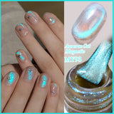 Auroras Cat Magnetic Gel Nail Polish Reflective Sparkling Glitter Semi Permanent Nail Art Soak Off LED UV Gel Varnis