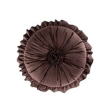 Lotus Leaf Lace Pillow Round Flower Office Back Cushion Creative Circle Home Bedhead Decoration Pillows Homestay Sofa Decor