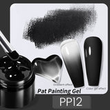 5ml Super Sliver Metallic Gel Nail Polish Holographics Metal Effect Painting Liner DIY Nail Art Decoration Varnish