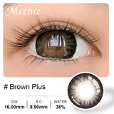 16mm Big Eye Black Super Size Plus Black Lenes Anime Cosplay Cute Color Soft Lenses Halloween Lens Crazy Contact Lenses